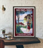 cartel le touquet vintage