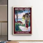 cartel le touquet vintage
