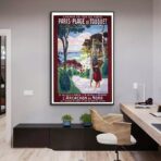 cartel le touquet vintage