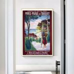 cartel le touquet vintage