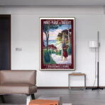 cartel le touquet vintage