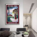 cartel le touquet vintage