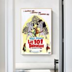 cartel 101 dalmatas 1961