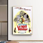 cartel 101 dalmatas 1961
