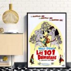 cartel 101 dalmatas 1961