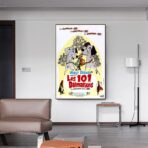 cartel 101 dalmatas 1961