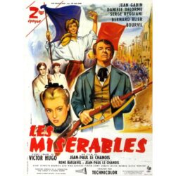 cartel les miserables gabin
