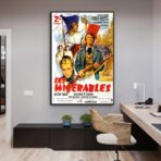 cartel les miserables gabin