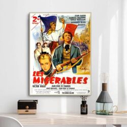 cartel les miserables gabin