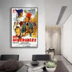 cartel les miserables gabin