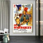 cartel les miserables gabin