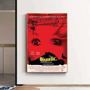 cartel los pajaros hitchcock