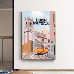 cartel lisboa vinage