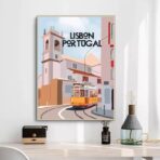 cartel lisboa vinage