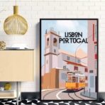 cartel lisboa vinage