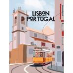 cartel lisboa vinage