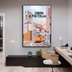 cartel lisboa vinage