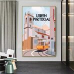 cartel lisboa vinage