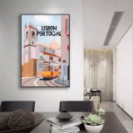 cartel lisboa vinage