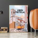 cartel lisboa vinage
