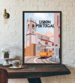 cartel lisboa vinage