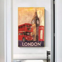 cartel vintage de londres 1