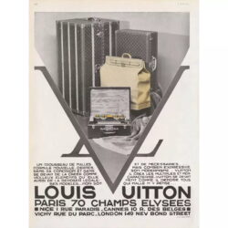 cartel vintage louis vuitton