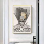 cartel vintage louis vuitton