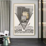 cartel vintage louis vuitton