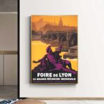 cartel lyon vintage