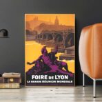 cartel lyon vintage