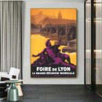 cartel lyon vintage