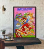 cartel vintage de mario
