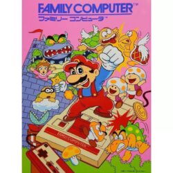 cartel vintage de mario