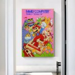 cartel vintage de mario