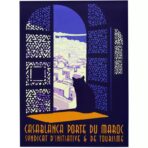 affiche maroc vintage