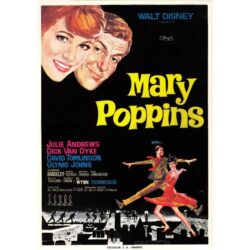 cartel mary poppins 1964