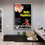 cartel mary poppins 1964