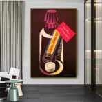 cartel medico vintage