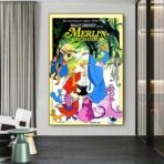 cartel merlin lenchanteur