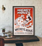 cartel vintage mickey 1