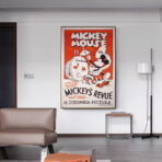 cartel vintage mickey 1