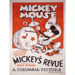 cartel vintage mickey 1