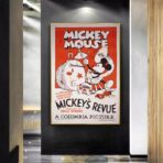 cartel vintage mickey 1