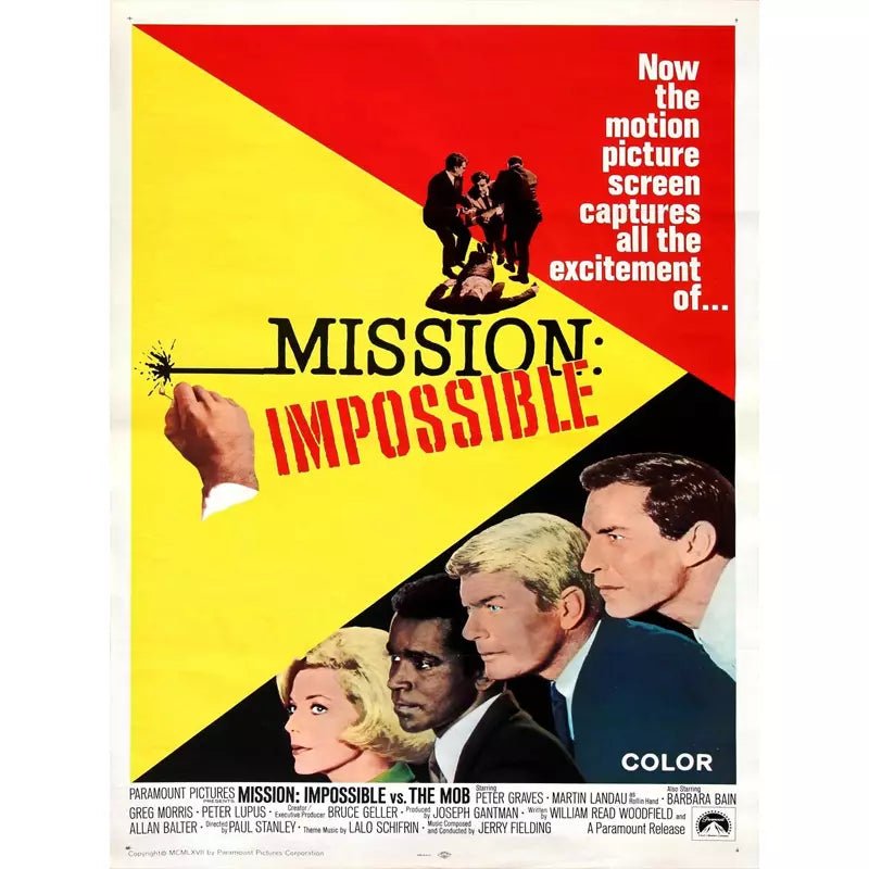 cartel mision imposible cartel mision imposible