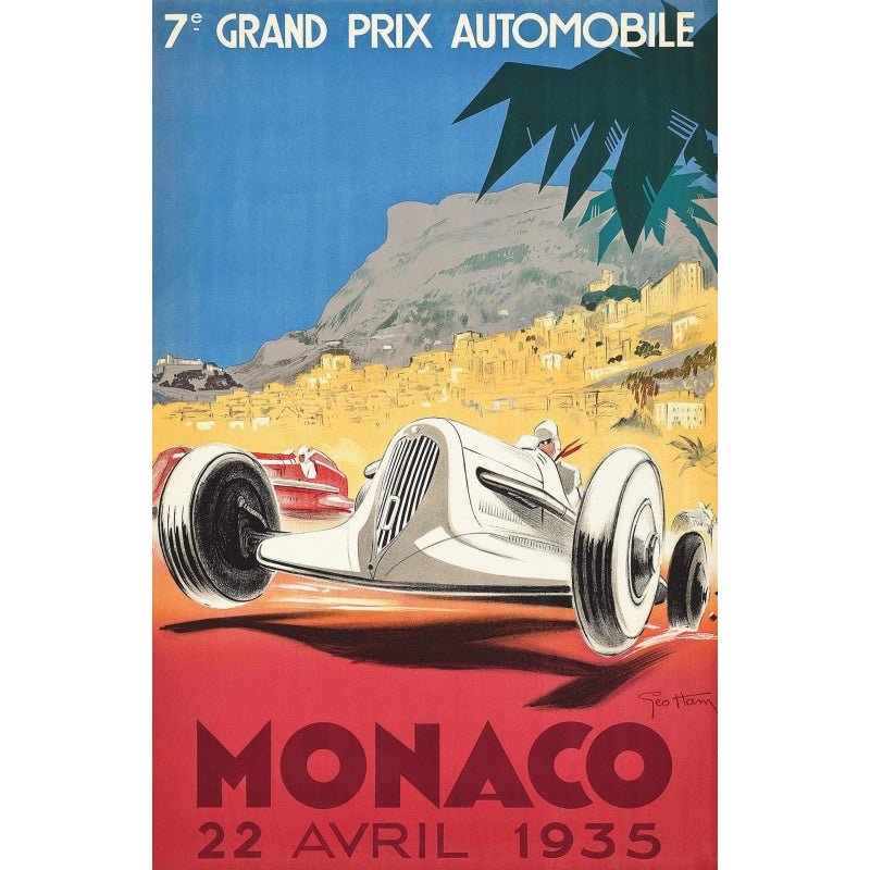 cartel gran premio de monaco 1 cartel gran premio de monaco 1