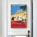 cartel gran premio de monaco 1