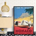 cartel gran premio de monaco 1