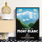 cartel mont blanc