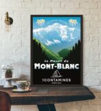 cartel mont blanc